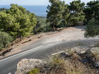 Top-Down View of Mallorca Beach: Clear Sky and Coastal Waters