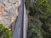 Top-Down View of Mallorca Landscape