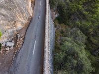 Top-Down View of Mallorca Landscape