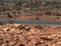 Top-Down View of a Road: Embracing Utah's Natural Beauty