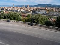 Top-Down View of Tuscany Landscape: An Overlook