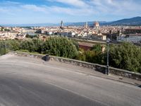 Top-Down View of Tuscany Landscape: An Overlook