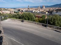 Top-Down View of Tuscany Landscape: An Overlook