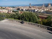 Top-Down View of Tuscany Landscape: An Overlook