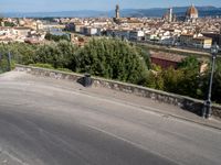 Top-Down View of Tuscany Landscape: An Overlook