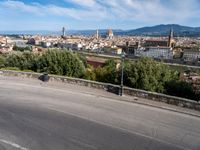 Top-Down View of Tuscany Landscape: An Overlook