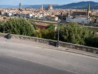 Top-Down View of Tuscany Landscape: An Overlook