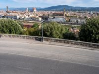 Top-Down View of Tuscany Landscape: An Overlook