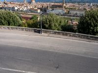 Top-Down View of Tuscany Landscape: An Overlook