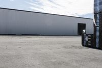 Toronto Architecture - Building with Metal Walls and Asphalt Surface