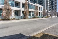 Toronto Business District Architecture Skyline