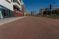 Toronto Business District: Asphalt Road in Canada