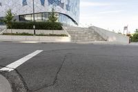 Toronto Business District with Concrete Facade