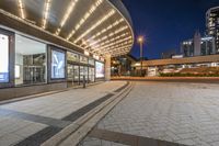 Toronto's Business District: A Facade of Artificial Light