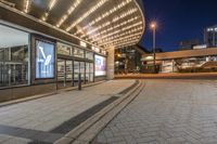 Toronto's Business District: A Facade of Artificial Light