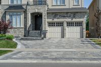 Toronto, Canada: Asphalt Road under Clear Blue Skies