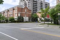 Toronto, Canada: Neighborhood with Low Rise Houses