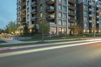 Toronto, Canada: Night Time in a Residential Neighborhood 002