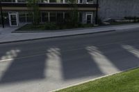 Toronto, Canada: A Road Through a Residential Area