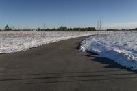 Toronto Canada Winter Landscape Road 002