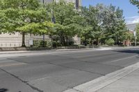 Toronto City Life: Clear Sky in a Residential Area