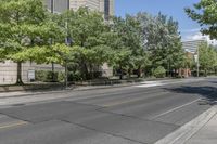 Toronto City Life: Clear Sky in a Residential Area