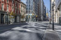 Toronto Cityscape with Classic Architecture on Clear Sky Day