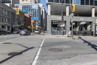 Toronto Cityscape: Clear Sky Over the Business District