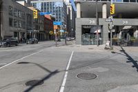 Toronto Cityscape: Clear Sky Over the Business District