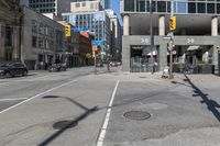 Toronto Cityscape: Clear Sky Over the Business District