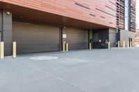 Toronto Facade: Windows with Grey Concrete Surface