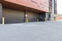 Toronto Facade: Windows with Grey Concrete Surface