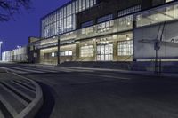 Toronto Financial District: Business Buildings at Night