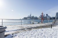 Toronto Harbor Pier Cityscape - Views of the Ocean