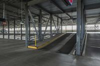 the metal roof is open and ready to be used for transportation purposes as well as seating