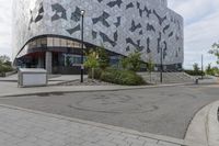 Toronto Mixed-Use Building Amidst Trees and Cobblestone