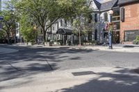 Toronto Neighborhood with Classic Architecture and Urban Charm