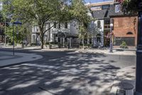 Toronto Neighborhood with Classic Architecture and Urban Charm