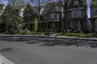 Toronto Neighborhood House Building with Tree