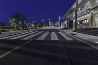 Toronto's Nighttime Business District: A Glimpse of Modern Architecture