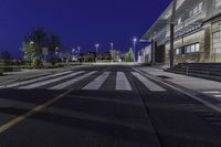 Toronto's Nighttime Business District: A Glimpse of Modern Architecture