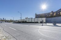 Panoramic View of Sunny Winter Day in Toronto North York (001)