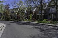 Architecture in Toronto, Ontario: A Tree-Lined Road