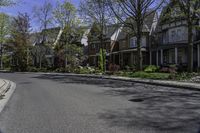 Architecture in Toronto, Ontario: A Tree-Lined Road