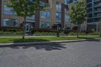 Residential Street in Toronto, Ontario