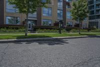 Residential Street in Toronto, Ontario