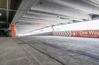 Toronto Parking Garage with Concrete Ramp