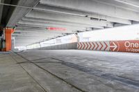 Toronto Parking Garage with Concrete Ramp