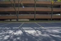 Parking Lot in Toronto: City Building in Open Space