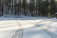 Toronto Parking Lot Winter Landscape 002